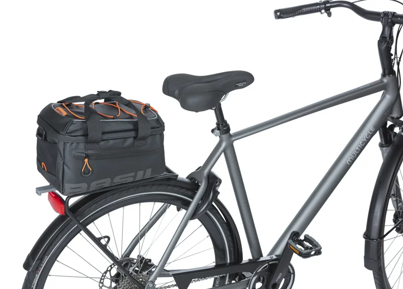 Torba za kolo Basil Discovery 365D, MIK, 9l, črna