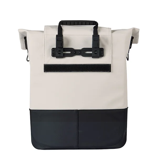 Torba za kolo Basil Cove - shopper MIK Hooks - 14–16L - off-white/black