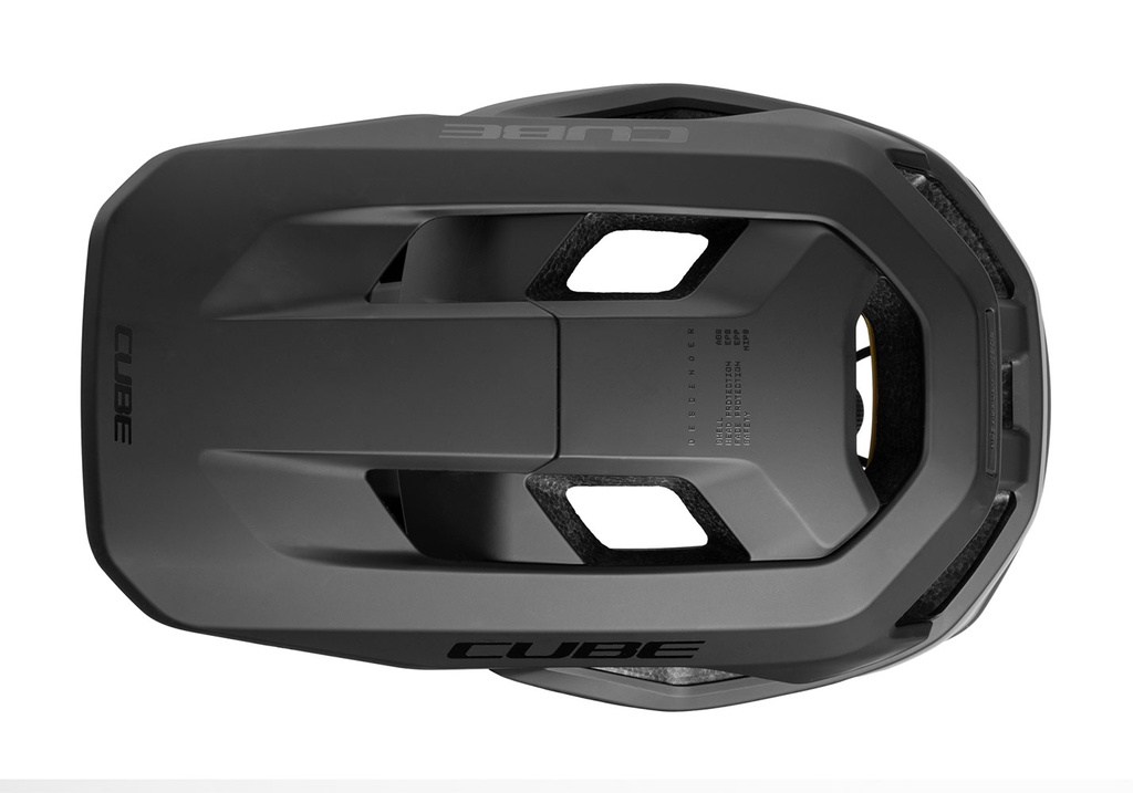 Kolesarska čelada CCUBE DESCENDER MIPS, Black, M - 55-59