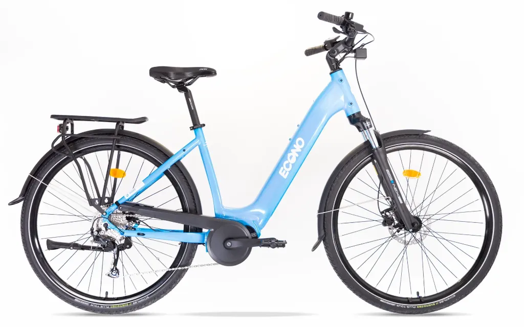 Electric bike ECONO Mare CITY EEC4 Sky blue (L, 520Wh (15Ah))