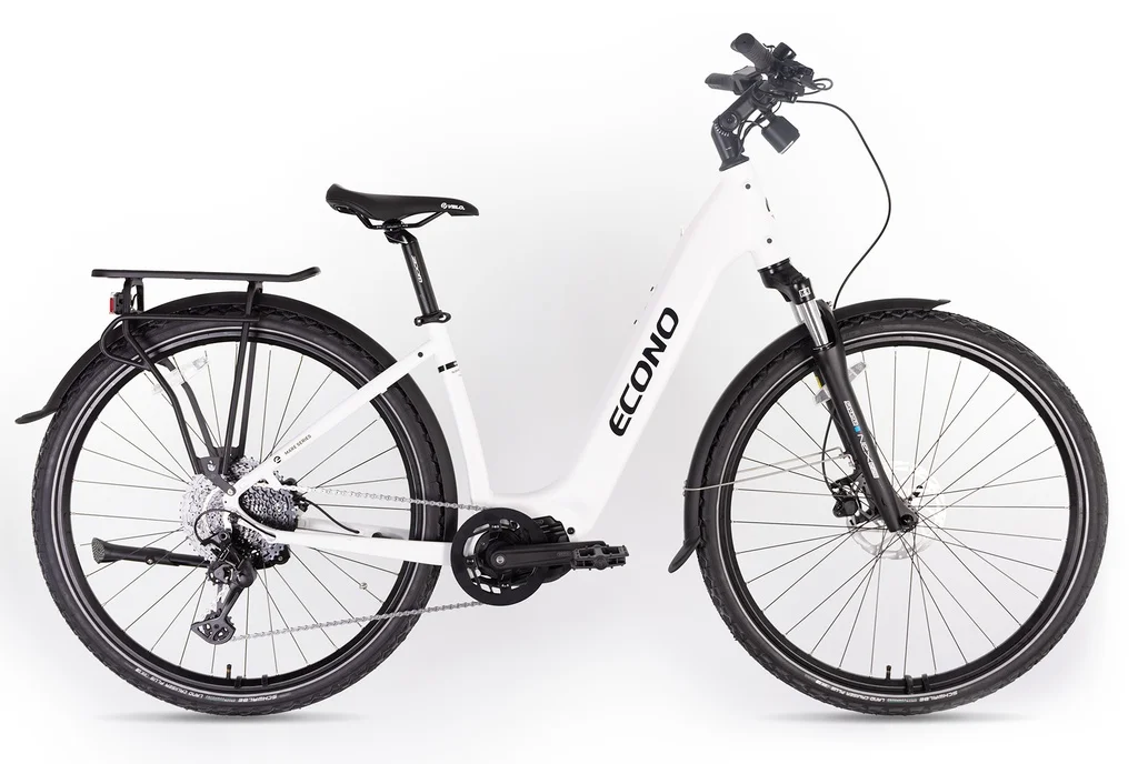Electric bike ECONO Mare SUV 29 EEC5 Snow white 2026 (L, 520Wh (15Ah))
