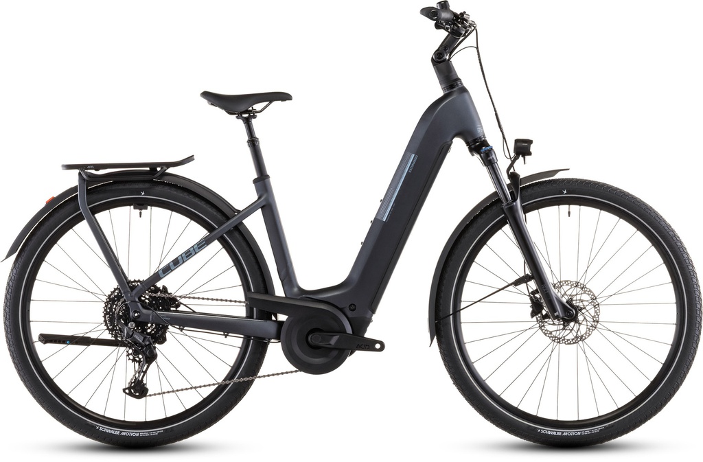 Electric bike CUBE Kathmandu Hybrid ONE 800 metallicgrey´n´grey Easy Entry 2026