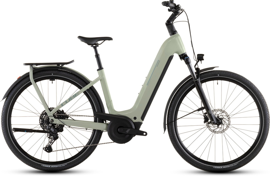 Electric bike CUBE Kathmandu Hybrid ONE 800 pea´n´green Easy Entry 2026 