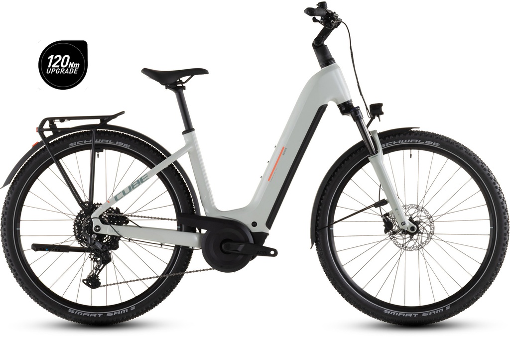 Electric bike CUBE Nuride Hybrid Performance 600 desertstone´n´grey Easy Entry 2026 