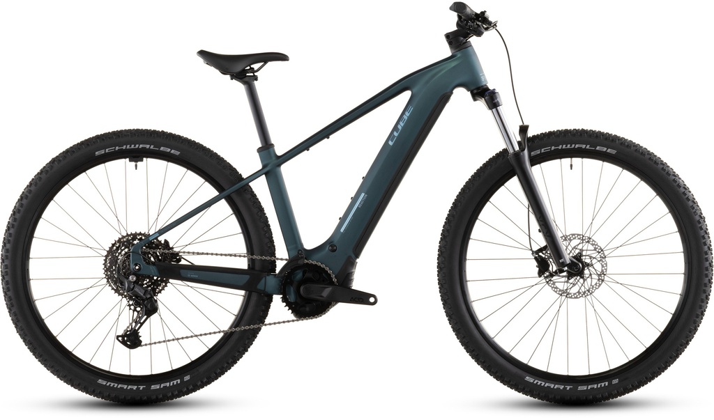 Electric bike Cube Reaction Hybrid ONE 800 royalgreen´n´prism Easy Entry 2026